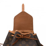 LOUIS VUITTON ルイヴィトン モノグラム モンスリ MM ブラウン M51136 レディース モノグラムキャンバス リュック・デイパック Bランク 中古 銀蔵