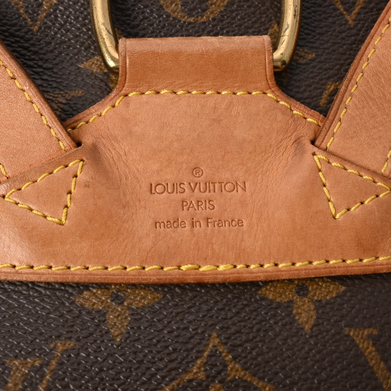 LOUIS VUITTON ルイヴィトン モノグラム モンスリ MM ブラウン M51136 レディース モノグラムキャンバス リュック・デイパック Bランク 中古 銀蔵