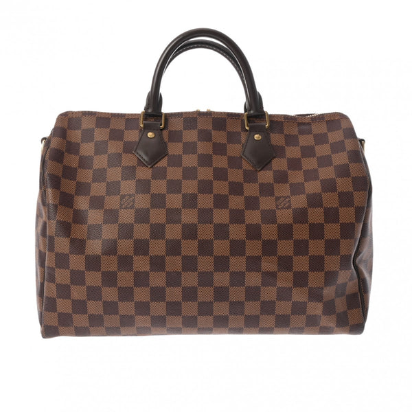 LOUIS VUITTON ルイヴィトン ダミエ スピーディ バンドリエール 35 2WAY ブラウン N41182 レディース ダミエキャンバス ハンドバッグ ABランク 中古 銀蔵