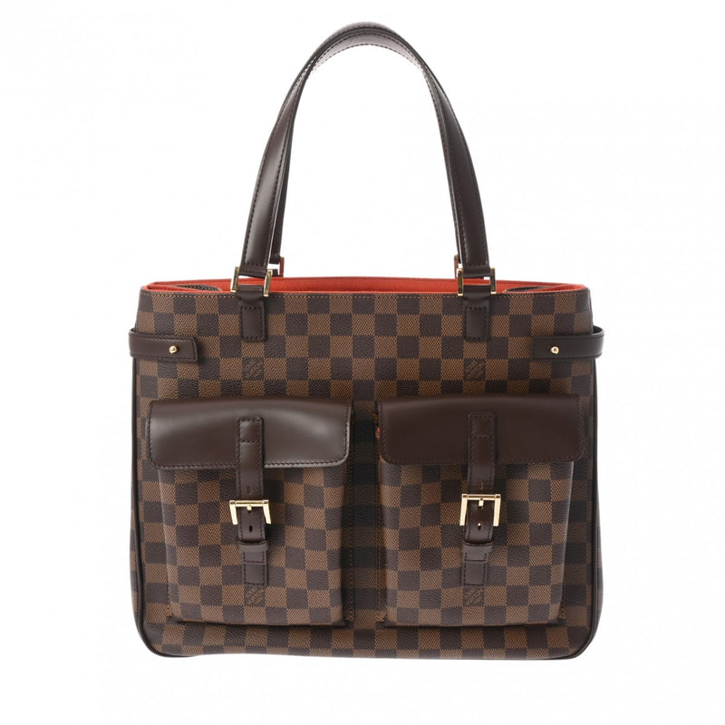 LOUIS VUITTON ルイヴィトン ダミエ ユゼス ブラウン N51128 レディース ダミエキャンバス トートバッグ Aランク 中古 銀蔵