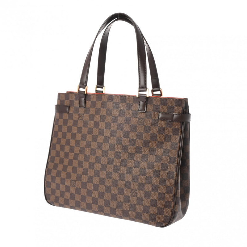 LOUIS VUITTON ルイヴィトン ダミエ ユゼス ブラウン N51128 レディース ダミエキャンバス トートバッグ Aランク 中古 銀蔵