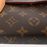 LOUIS VUITTON ルイヴィトン モノグラム ソナチネ  ブラウン M51902 レディース モノグラムキャンバス ハンドバッグ ABランク 中古 銀蔵