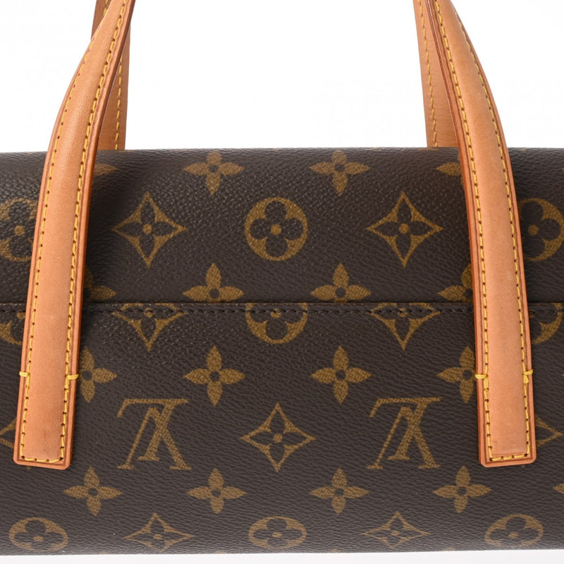 LOUIS VUITTON ルイヴィトン モノグラム ソナチネ  ブラウン M51902 レディース モノグラムキャンバス ハンドバッグ ABランク 中古 銀蔵