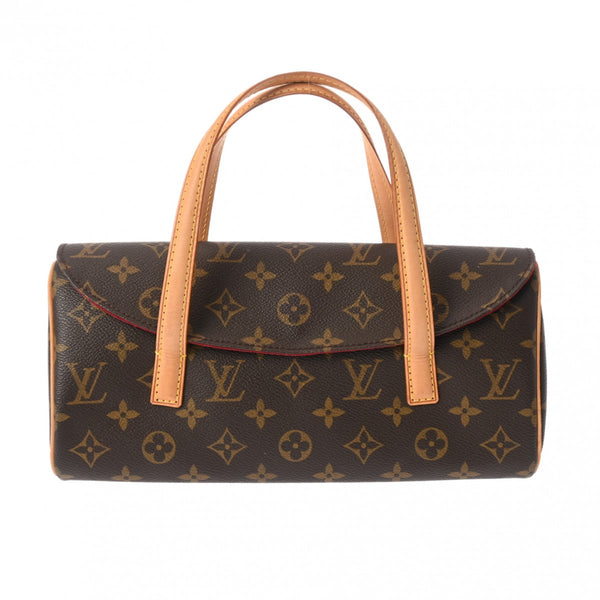 LOUIS VUITTON ルイヴィトン モノグラム ソナチネ  ブラウン M51902 レディース モノグラムキャンバス ハンドバッグ ABランク 中古 銀蔵