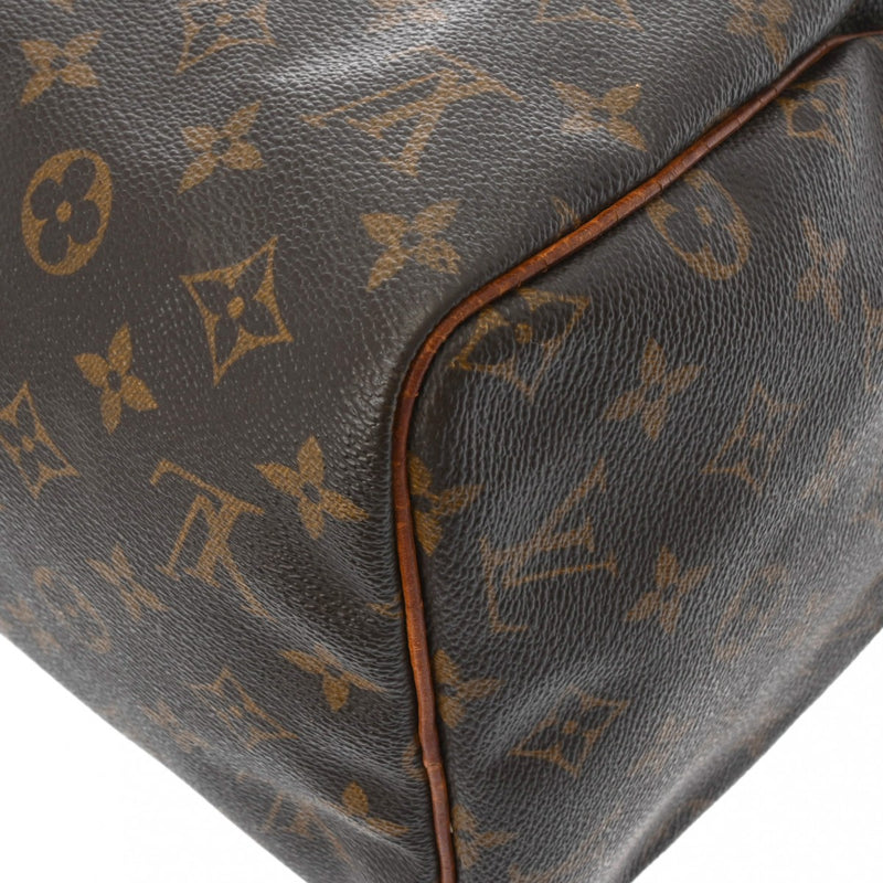 LOUIS VUITTON ルイヴィトン モノグラム スピーディ 30 ブラウン M41526 レディース モノグラムキャンバス ハンドバッグ Bランク 中古 銀蔵