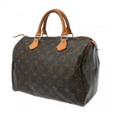 LOUIS VUITTON ルイヴィトン モノグラム スピーディ 30 ブラウン M41526 レディース モノグラムキャンバス ハンドバッグ Bランク 中古 銀蔵