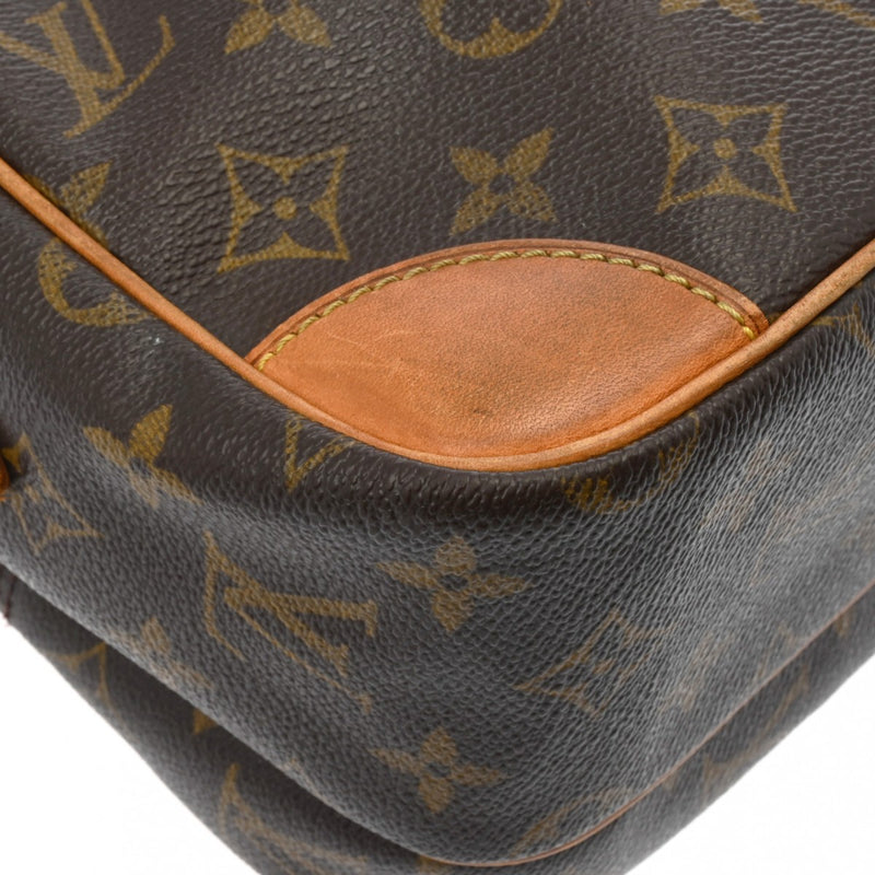 LOUIS VUITTON ルイヴィトン モノグラム ナイル ブラウン M45244 ユニセックス モノグラムキャンバス ショルダーバッグ Bランク 中古 銀蔵