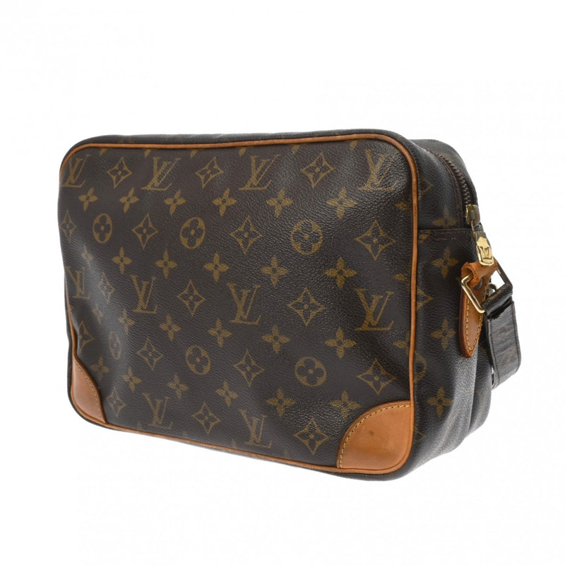 LOUIS VUITTON ルイヴィトン モノグラム ナイル ブラウン M45244 ユニセックス モノグラムキャンバス ショルダーバッグ Bランク 中古 銀蔵