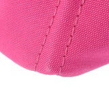 PRADA プラダ カナパ トート ピンク レディース キャンバス ハンドバッグ ABランク 中古 銀蔵