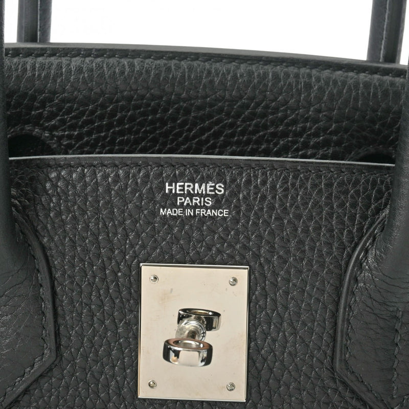 HERMES エルメス バーキン 30 ブラック T刻印(2015年頃) レディース トゴ ハンドバッグ Aランク 中古 銀蔵