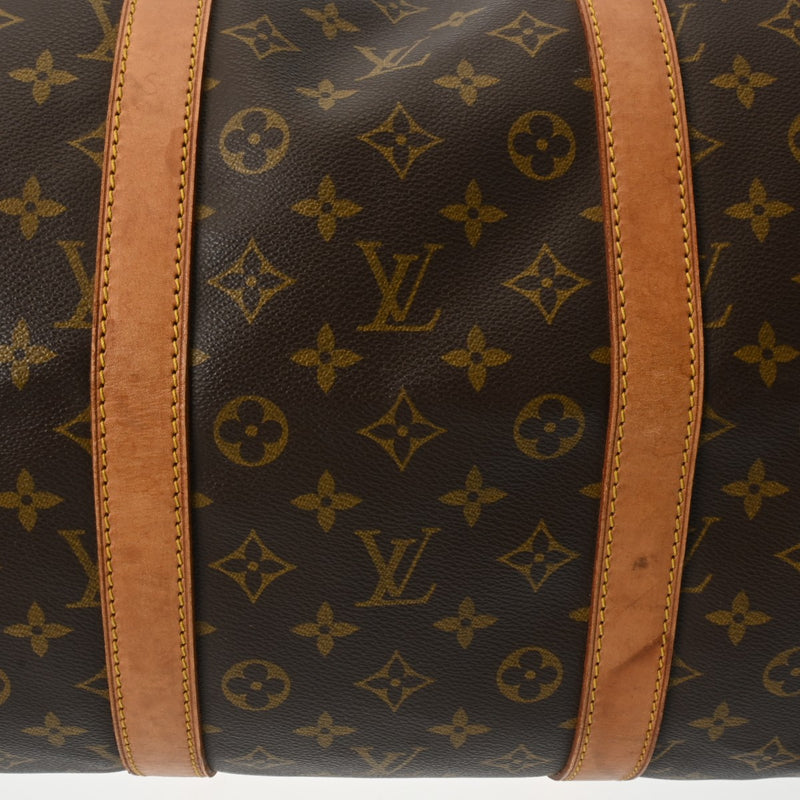 LOUIS VUITTON ルイヴィトン モノグラム キーポル 55 ブラウン M41424 ユニセックス モノグラムキャンバス ボストンバッグ Bランク 中古 銀蔵