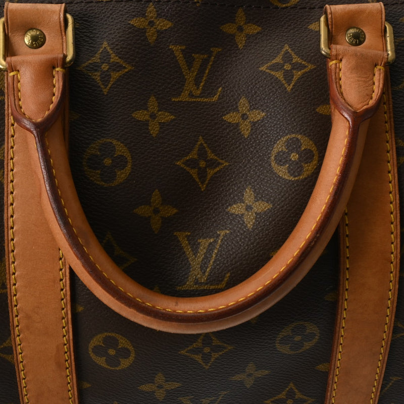 LOUIS VUITTON ルイヴィトン モノグラム キーポル 55 ブラウン M41424 ユニセックス モノグラムキャンバス ボストンバッグ Bランク 中古 銀蔵