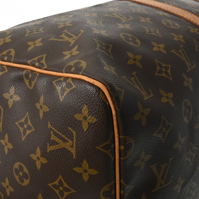 LOUIS VUITTON ルイヴィトン モノグラム キーポル 55 ブラウン M41424 ユニセックス モノグラムキャンバス ボストンバッグ Bランク 中古 銀蔵