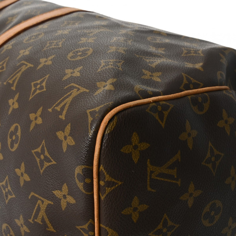 LOUIS VUITTON ルイヴィトン モノグラム キーポル 55 ブラウン M41424 ユニセックス モノグラムキャンバス ボストンバッグ Bランク 中古 銀蔵