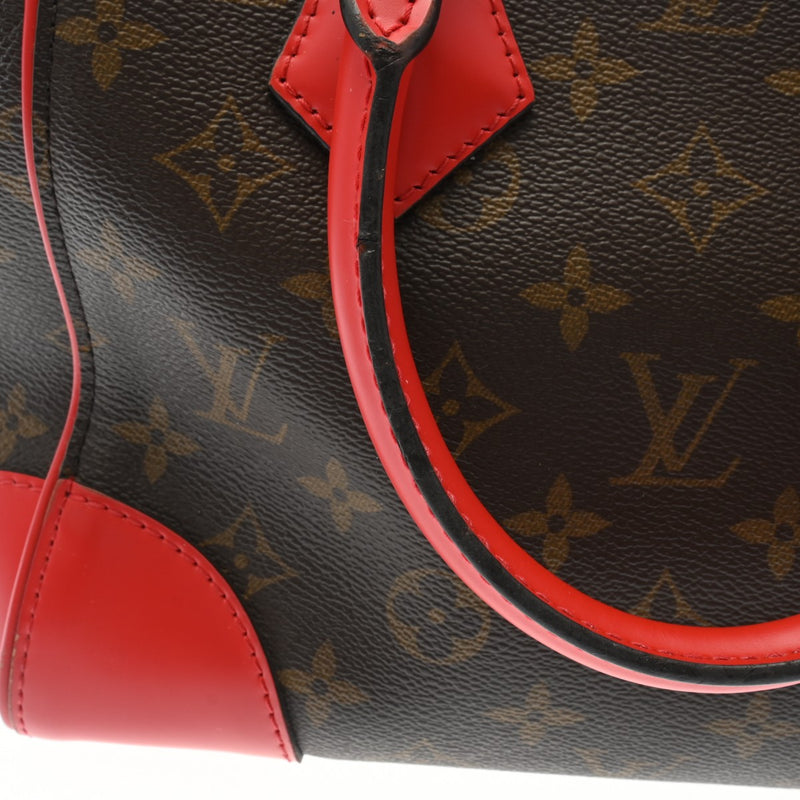 LOUIS VUITTON ルイヴィトン モノグラム フェニックス PM ブラウン/コクリコ M41537 レディース モノグラムキャンバス ハンドバッグ Bランク 中古 銀蔵