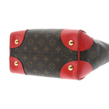 LOUIS VUITTON ルイヴィトン モノグラム フェニックス PM ブラウン/コクリコ M41537 レディース モノグラムキャンバス ハンドバッグ Bランク 中古 銀蔵