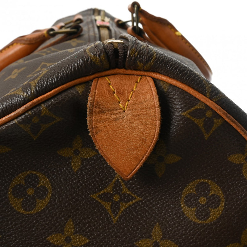 LOUIS VUITTON ルイヴィトン モノグラム キーポル 55 ブラウン M41424 ユニセックス モノグラムキャンバス ボストンバッグ Bランク 中古 銀蔵