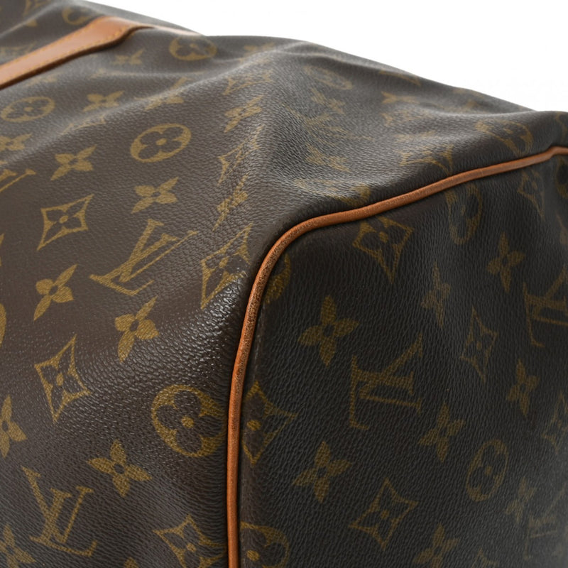 LOUIS VUITTON ルイヴィトン モノグラム キーポル 55 ブラウン M41424 ユニセックス モノグラムキャンバス ボストンバッグ Bランク 中古 銀蔵