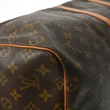 LOUIS VUITTON ルイヴィトン モノグラム キーポル 55 ブラウン M41424 ユニセックス モノグラムキャンバス ボストンバッグ Bランク 中古 銀蔵