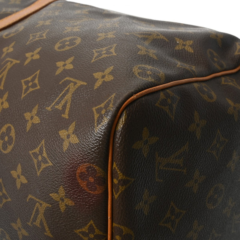 LOUIS VUITTON ルイヴィトン モノグラム キーポル 55 ブラウン M41424 ユニセックス モノグラムキャンバス ボストンバッグ Bランク 中古 銀蔵