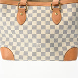 LOUIS VUITTON ルイヴィトン ダミエアズール ハムステッド PM ホワイト N51207 レディース ダミエアズールキャンバス ハンドバッグ Bランク 中古 銀蔵