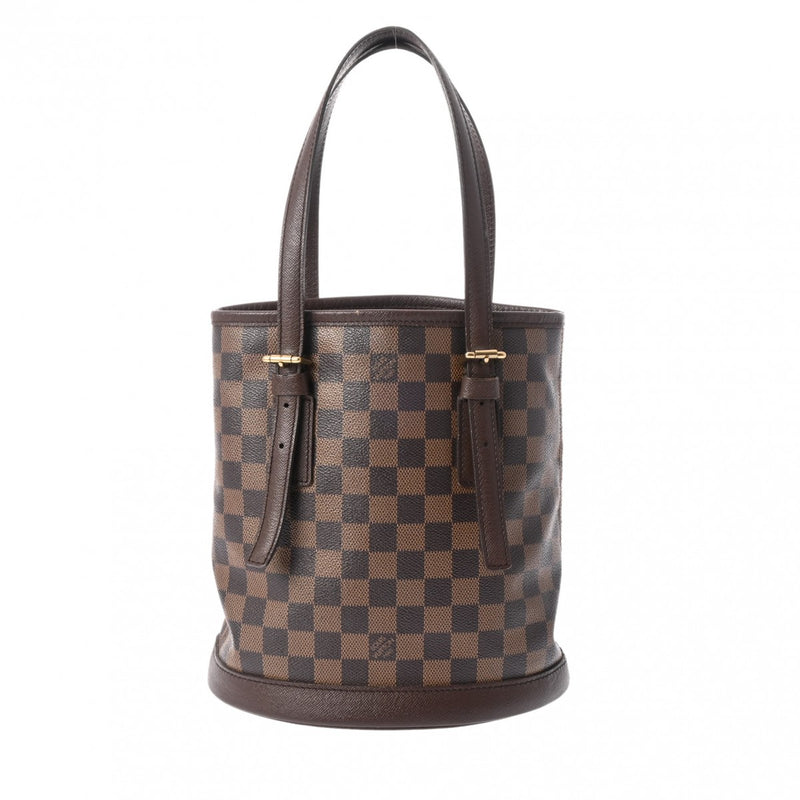 LOUIS VUITTON ルイヴィトン ダミエ マレ ブラウン N42240 レディース ダミエキャンバス ハンドバッグ Bランク 中古 銀蔵