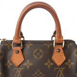 LOUIS VUITTON ルイヴィトン モノグラム ミニ スピーディ 2WAY ブラウン M41534 レディース モノグラムキャンバス ハンドバッグ Bランク 中古 銀蔵