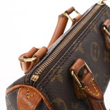 LOUIS VUITTON ルイヴィトン モノグラム ミニ スピーディ 2WAY ブラウン M41534 レディース モノグラムキャンバス ハンドバッグ Bランク 中古 銀蔵