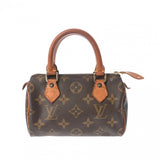 LOUIS VUITTON ルイヴィトン モノグラム ミニ スピーディ 2WAY ブラウン M41534 レディース モノグラムキャンバス ハンドバッグ Bランク 中古 銀蔵