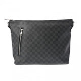 LOUIS VUITTON ルイヴィトン ダミエグラフィット ミック MM ブラック N41106 ユニセックス ダミエグラフィットキャンバス ショルダーバッグ ABランク 中古 銀蔵