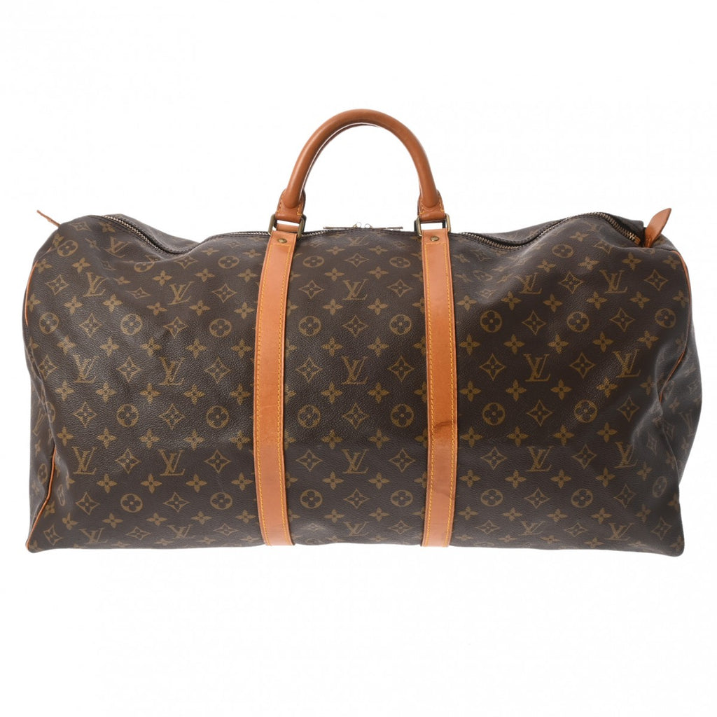 ルイヴィトンキーポル 50 14145 ブラウン ユニセックス モノグラムキャンバス ボストンバッグ M41426 LOUIS VUITTON 中古  – 銀蔵オンライン