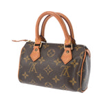 LOUIS VUITTON ルイヴィトン モノグラム ミニ スピーディ 2WAY ブラウン M41534 レディース モノグラムキャンバス ハンドバッグ Bランク 中古 銀蔵