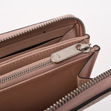 LOUIS VUITTON ルイヴィトン モノグラムマヒナ ジッピーウォレット マグノリア（ピンク） M61868 レディース マヒナレザー 長財布 ABランク 中古 銀蔵