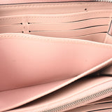 LOUIS VUITTON ルイヴィトン モノグラムマヒナ ジッピーウォレット マグノリア（ピンク） M61868 レディース マヒナレザー 長財布 ABランク 中古 銀蔵