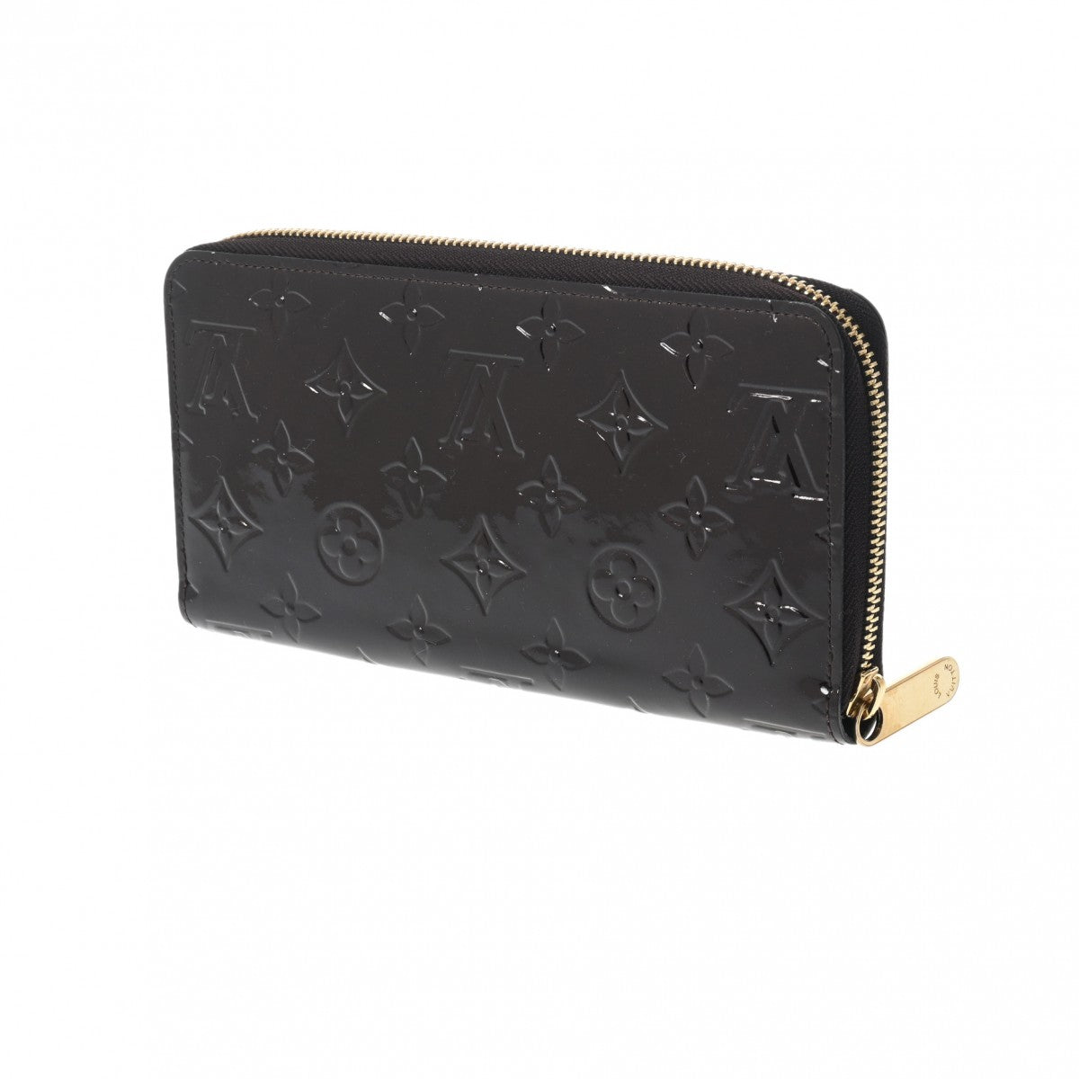 ルイヴィトン M93522 長財布 アマラント  LOUIS VUITTON ジッピーウォレット ヴェルニ ルイヴィトンジッピーウォレット 14125 アマラント レディース