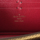 LOUIS VUITTON ルイヴィトン モノグラム ポルトフォイユクレマンス ブラウン/フューシャ レディース モノグラムキャンバス 長財布 ABランク 中古 銀蔵