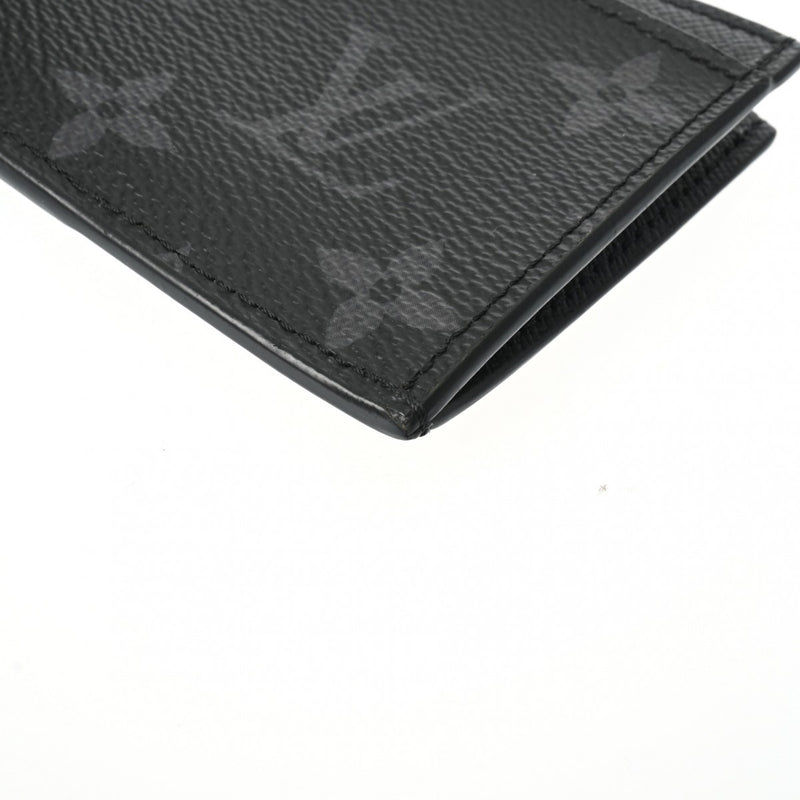 LOUIS VUITTON ルイヴィトン モノグラムエクリプス リバース コインカードホルダー 黒/グレー M69533 メンズ モノグラムキャンバス コインケース ABランク 中古 銀蔵