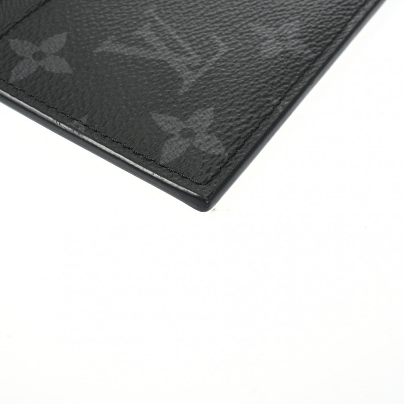 LOUIS VUITTON ルイヴィトン モノグラムエクリプス リバース コインカードホルダー 黒/グレー M69533 メンズ モノグラムキャンバス コインケース ABランク 中古 銀蔵