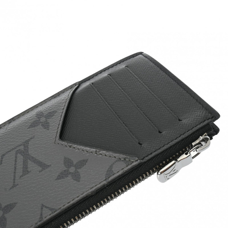 LOUIS VUITTON ルイヴィトン モノグラムエクリプス リバース コインカードホルダー 黒/グレー M69533 メンズ モノグラムキャンバス コインケース ABランク 中古 銀蔵