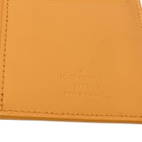 LOUIS VUITTON ルイヴィトン アエログラム ポルトフォイユブラザ NM サフラン メンズ レザー 長財布 ABランク 中古 銀蔵
