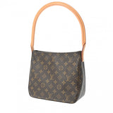 LOUIS VUITTON ルイヴィトン モノグラム ルーピング MM  ブラウン M51146 レディース モノグラムキャンバス セミショルダーバッグ ABランク 中古 銀蔵