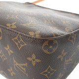 LOUIS VUITTON ルイヴィトン モノグラム ルーピング MM  ブラウン M51146 レディース モノグラムキャンバス セミショルダーバッグ ABランク 中古 銀蔵