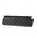 LOUIS VUITTON ルイヴィトン ダミエグラフィット ディストリクト PM NM 黒 グレー N41028 メンズ ダミエグラフィットキャンバス ショルダーバッグ ABランク 中古 銀蔵