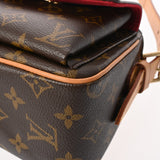 LOUIS VUITTON ルイヴィトン モノグラム ヴィバシテ MM セミショルダー ブラウン M51164 レディース モノグラムキャンバス ショルダーバッグ ABランク 中古 銀蔵