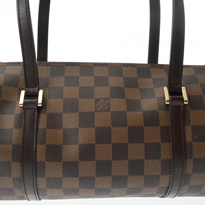 LOUIS VUITTON ルイヴィトン ダミエ パピヨン GM ブラウン N51304 レディース ダミエキャンバス ハンドバッグ Aランク 中古 銀蔵