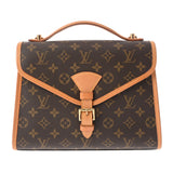 LOUIS VUITTON ルイヴィトン モノグラム ベルエア 2WAY ブラウン M51122 ユニセックス モノグラムキャンバス ハンドバッグ Bランク 中古 銀蔵