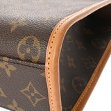 LOUIS VUITTON ルイヴィトン モノグラム ベルエア 2WAY ブラウン M51122 ユニセックス モノグラムキャンバス ハンドバッグ Bランク 中古 銀蔵