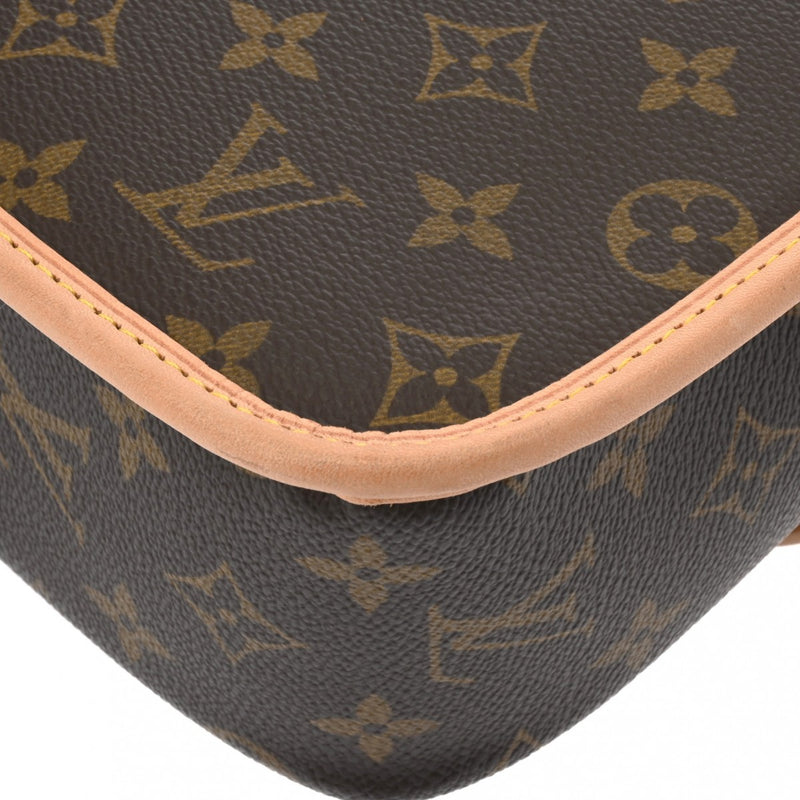 LOUIS VUITTON ルイヴィトン モノグラム ソローニュ ブラウン M42250 レディース モノグラムキャンバス ショルダーバッグ Aランク 中古 銀蔵