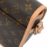 LOUIS VUITTON ルイヴィトン モノグラム ソローニュ ブラウン M42250 レディース モノグラムキャンバス ショルダーバッグ Aランク 中古 銀蔵