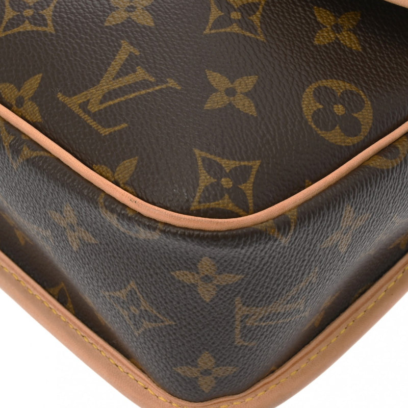 LOUIS VUITTON ルイヴィトン モノグラム ソローニュ ブラウン M42250 レディース モノグラムキャンバス ショルダーバッグ Aランク 中古 銀蔵